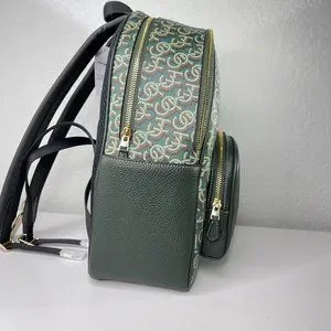 Coach | Bags | Coach Court Backpack Olive Green Leather  display picture 3